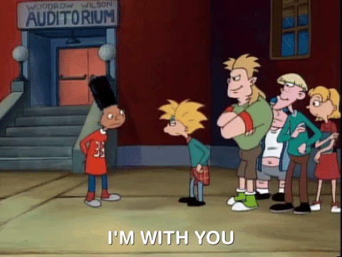 hey arnold nicksplat GIF