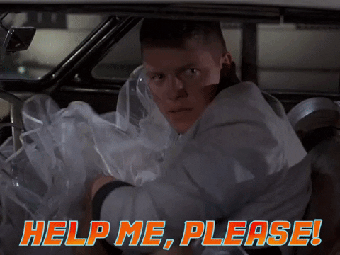 Biff Help Me Please GIF by Back to the Future Trilogy