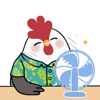Summer Fan Sticker by 澳娛綜合