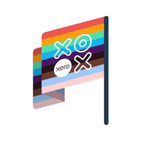 Love Is Love Pride Sticker by Xero