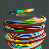 Loop Rainbow GIF by xponentialdesign
