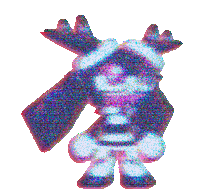 Cute Girl 3D Sticker