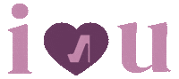 In Love Heart You Sticker by Luminesque