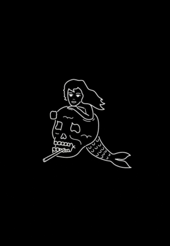 CSMD fire smoke skull tattoo GIF