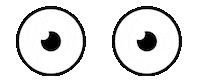 eyes blinking Sticker by fritz-kola
