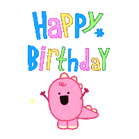 Feliz Cumple Happy Birthday Sticker by DINOSALLY
