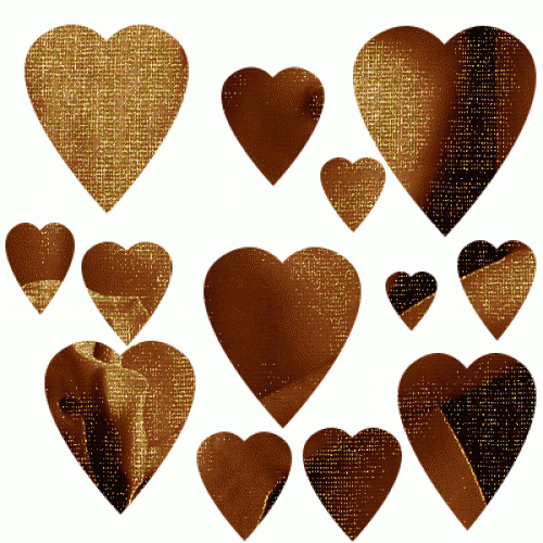 glitter hearts GIF