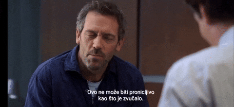 Dr House Wow GIF