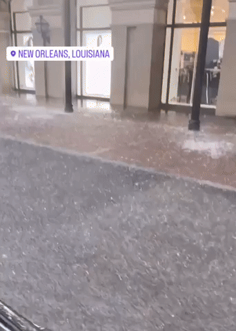 Flood Warnings Remain for New Orleans After Deluge Swamps Streets