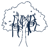 auinvolve tree auburn go tigers war eagle Sticker