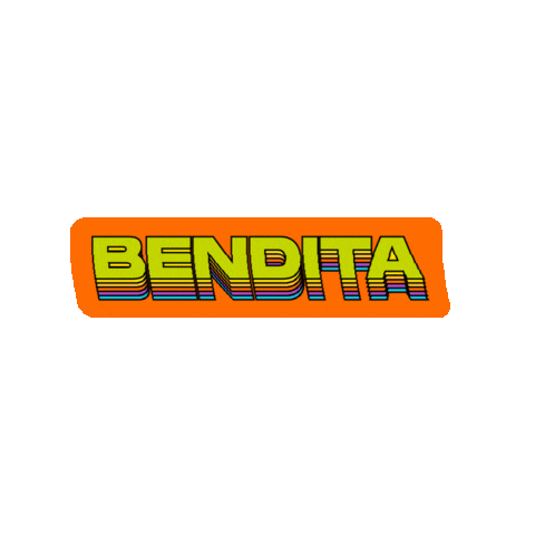 Aguabendita Sticker by Teapical Company
