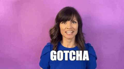 Gotcha Sike GIF by Your Happy Workplace