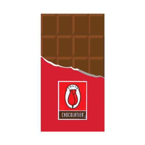 tulipchocolate choco chocolate bar tulip chocolate tulipchocolate Sticker
