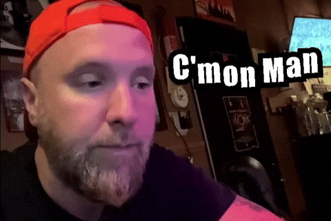 Disappointed Come On GIF by Mike Hitt