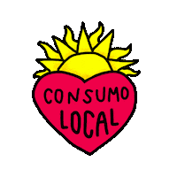 ChavidelYi heart sun corazon sol Sticker