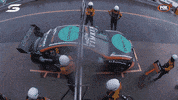 Pit Stop Fire GIF by Supercars Championship
