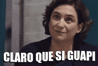 BarcelonaEnComu hehe si claro hihi GIF