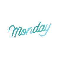 Monday Week Sticker by Have A Nice Day