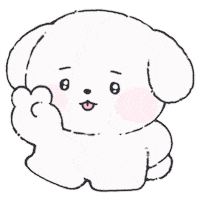 Happy 犬 Sticker