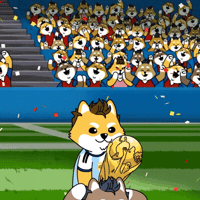 Fifa World Cup 2026 Kiss GIF by Dogelon Mars