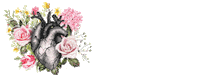 heart flowers Sticker