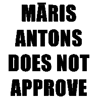 Antons Do Not Approve Sticker by ground floor digital