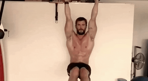 chris hemsworth exercise GIF by Yosub Kim, Content Strategy Director
