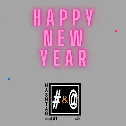 hashtagandat design marketing happy new year branding GIF