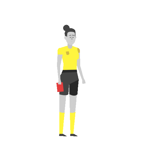 Red Card Ar Sticker by Axitour