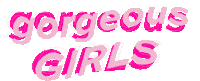 MeganLouiseDesigns_ girl pink red girls Sticker