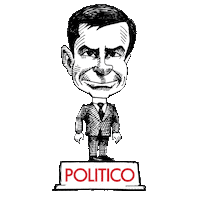 Democratic Debate Democrat Sticker by POLITICO