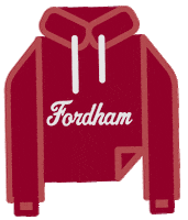 Football Basketball Sticker by Fordham University