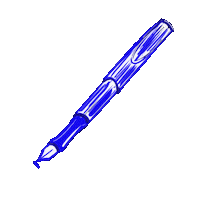 Maodeparis drawing pen stylo fountainpen Sticker