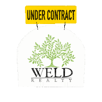 Pending Under Contract Sticker by Weld Realty