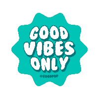 Good Vibes Sticker by GoodPop