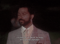 Miami Vice Alphabet GIF by Goldmaster