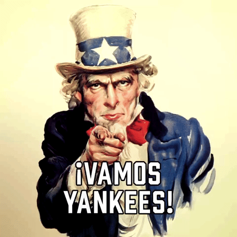 ¡Vamos Yankees!