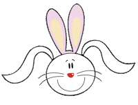 Bunny Easter Sticker by Lalinda Feste