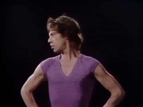 5starradio giphygifmaker music video the rolling stones rolling stones GIF