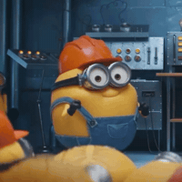 Minion Puffy Cheeks GIF