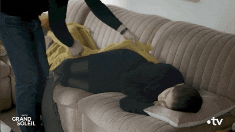 Tired Sleep GIF by Un si grand soleil
