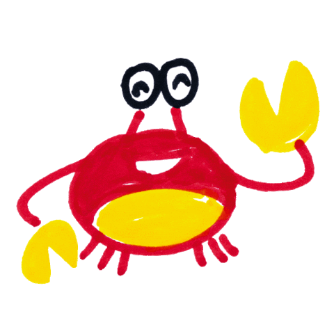 Character Crab Sticker by Faber-Castell