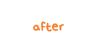Before And After Sticker by Sentimo