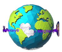 Around The World Spinning Sticker by NeighborlyNotary®
