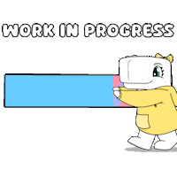 Hard Working Work In Progress Sticker by Ordinary Friends