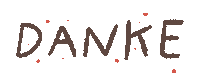 Thanks Merci Sticker
