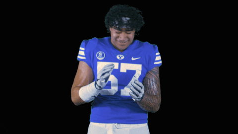 Happy Dance GIF by BYU Cougars