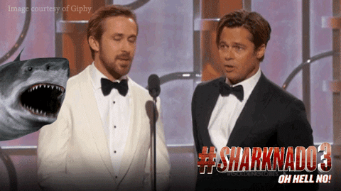 ryan gosling lol GIF by SYFY