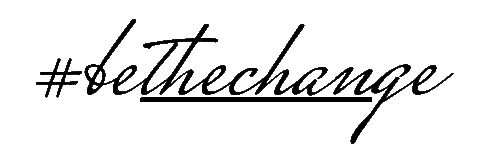 Be The Change Sticker by Body Evolved