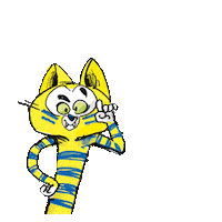 machmamit fun machmamit findewasdeinsist tintentiger Sticker